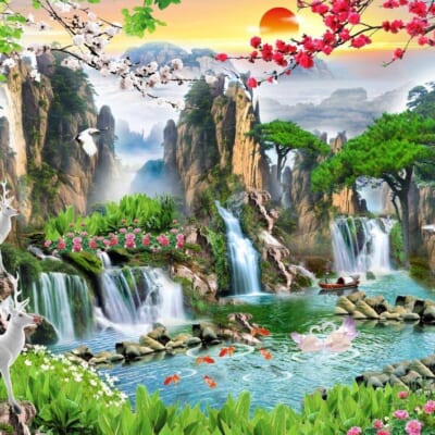 Tranh 3D Dán Tường NT-0226