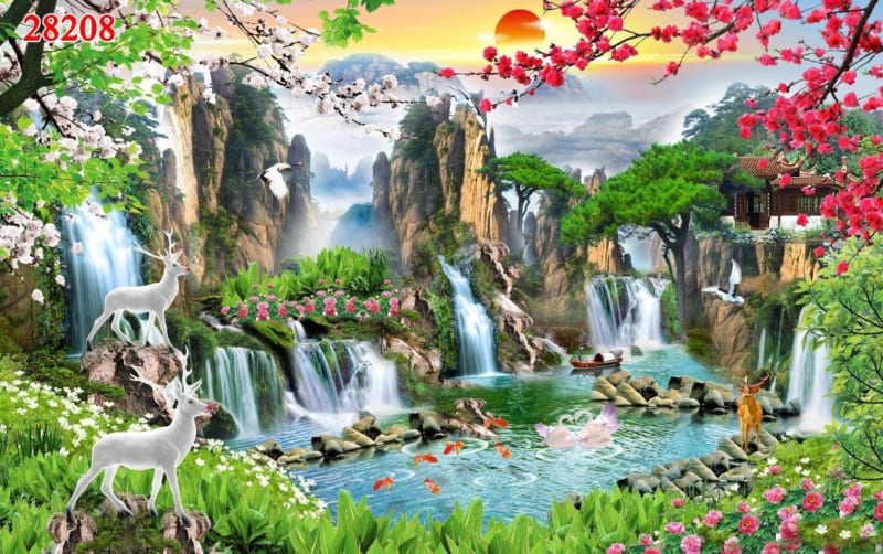 Tranh 3D Dán Tường NT-0226