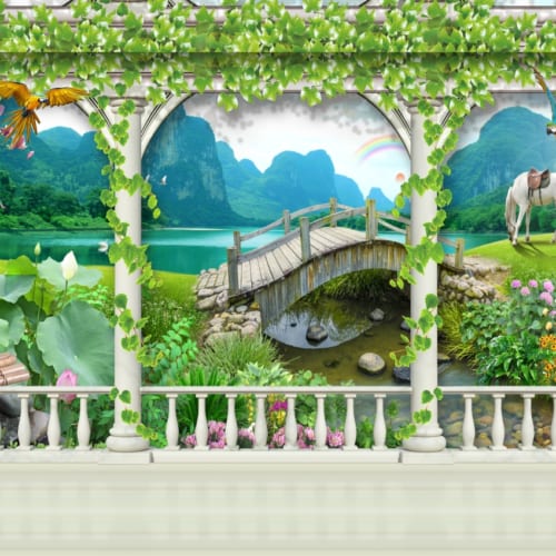 Tranh 3D Dán Tường NT-0226