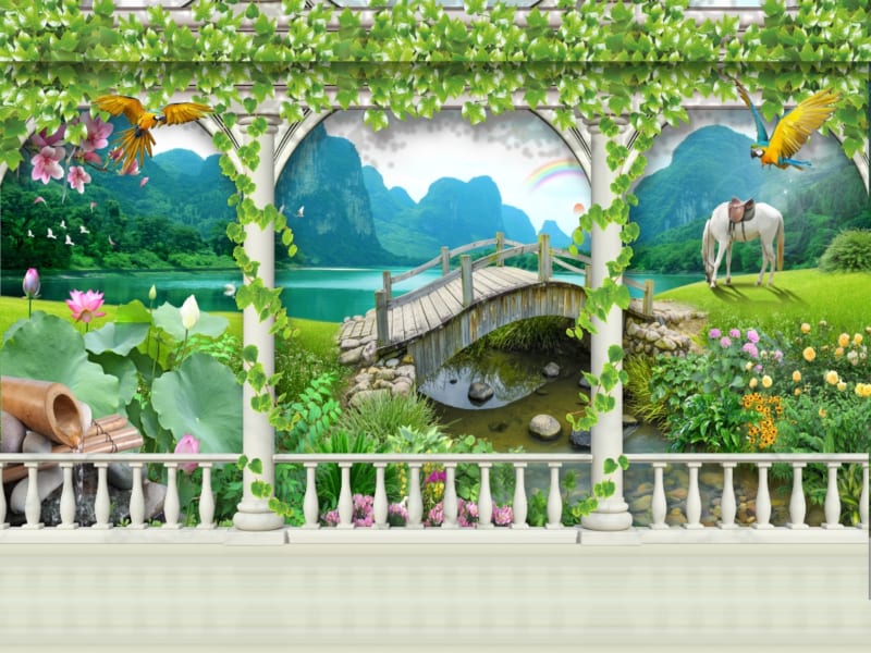 Tranh 3D Dán Tường NT-0226