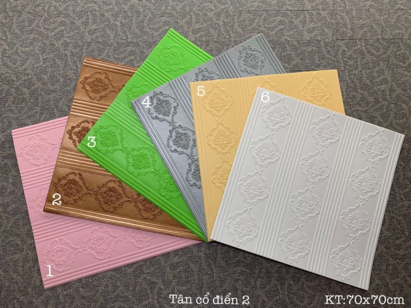Mẫu Sốp Dán Tường 3D Cao Cấp NT-2027