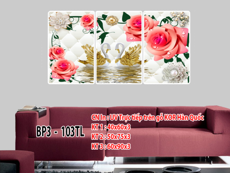Tranh Bộ Treo Tường BP3 - 103TL