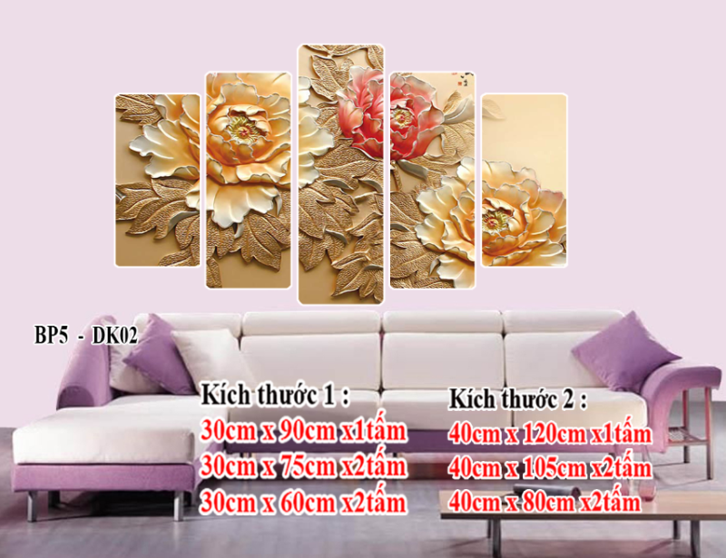 Tranh Bộ Treo Tường BP5-DK02