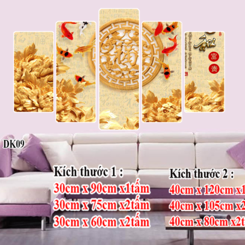 Tranh Bộ Treo Tường BP5-DK09
