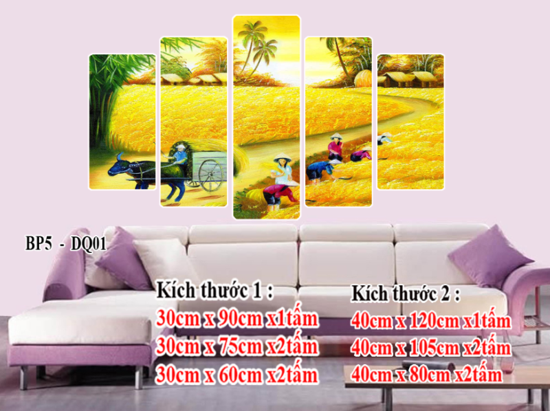 Tranh Bộ Treo Tường BP5-DQ01