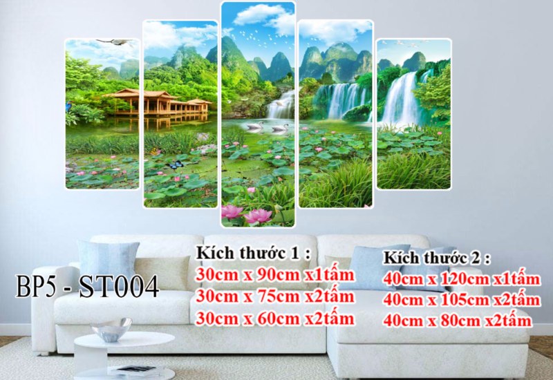 Tranh Bộ Treo Tường BP5-ST004