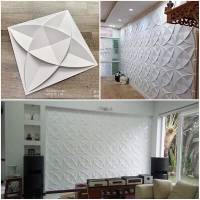 Tấm Nhựa Ốp Tường PVC 3D Cao Cấp NT-0058