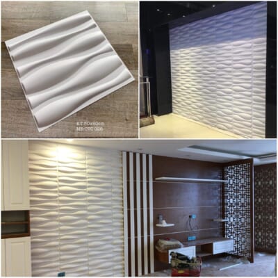 Tấm Nhựa Ốp Tường PVC 3D Cao Cấp NT-0058