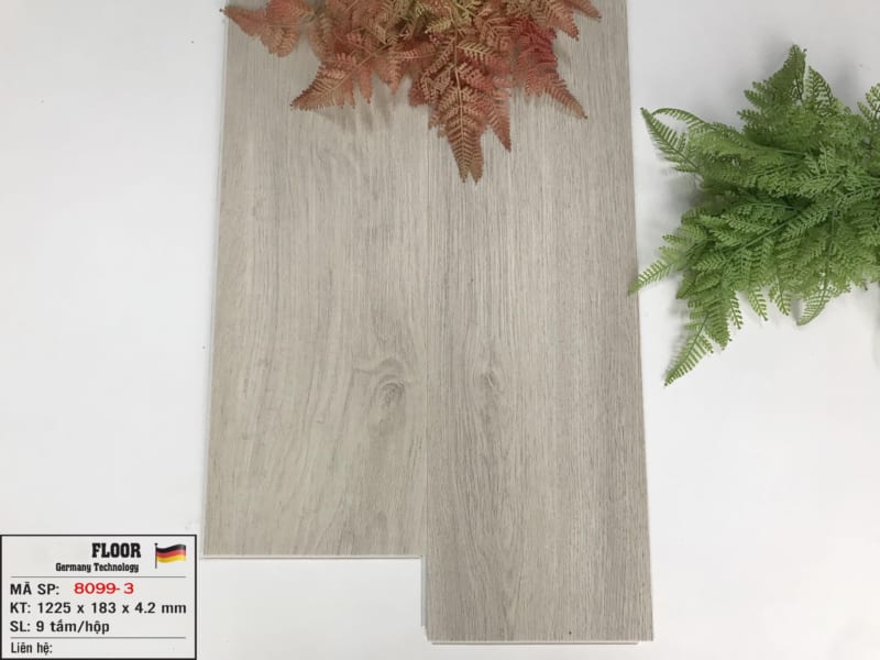 Sàn Nhựa Giả Gỗ Vinyl Hèm Khóa Cao Cấp NT-0125