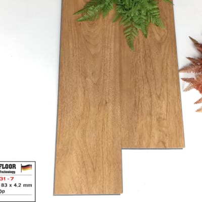 Sàn Nhựa Giả Gỗ Vinyl Hèm Khóa Cao Cấp NT-0125