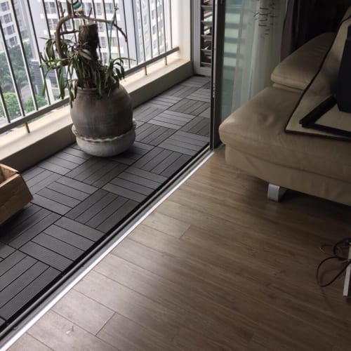 Sàn Nhựa Ngoài Trời Composite Cao Cấp NT-0097