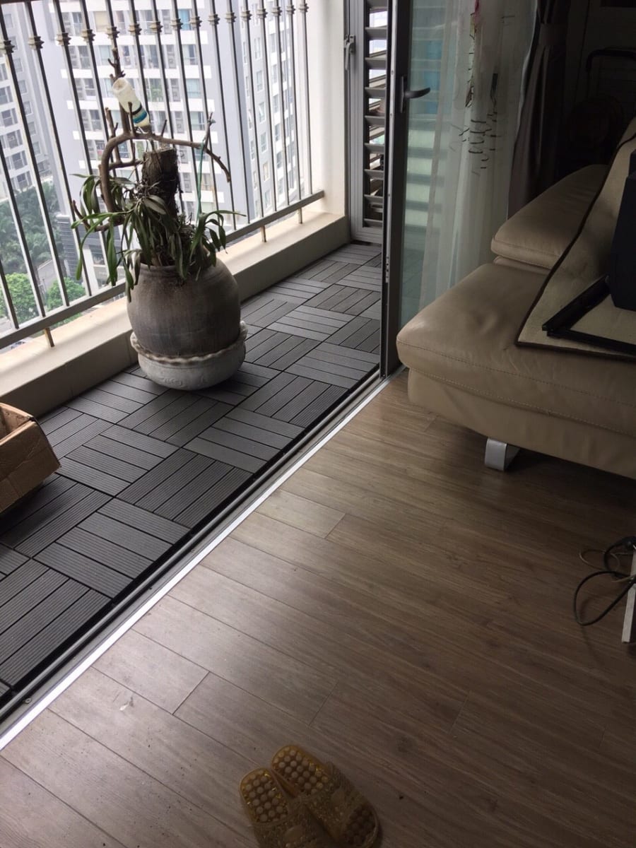 Sàn Nhựa Ngoài Trời Composite Cao Cấp NT-0097