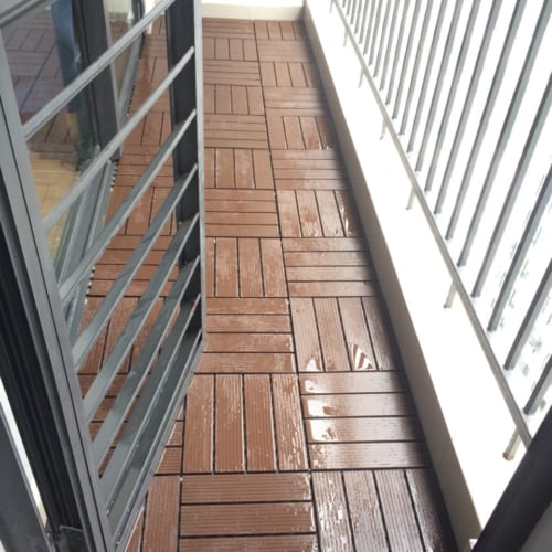 Sàn Nhựa Ngoài Trời Composite Cao Cấp NT-0097