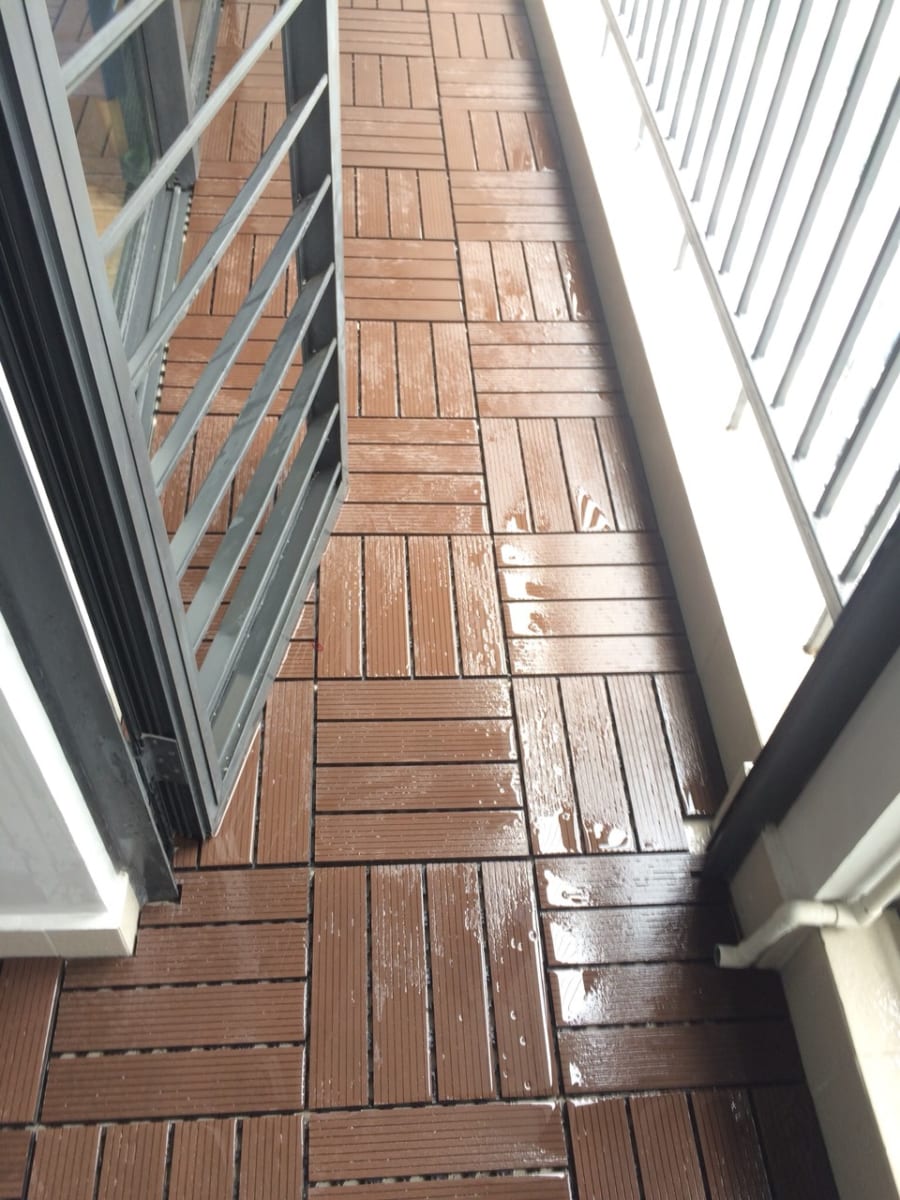 Sàn Nhựa Ngoài Trời Composite Cao Cấp NT-0097