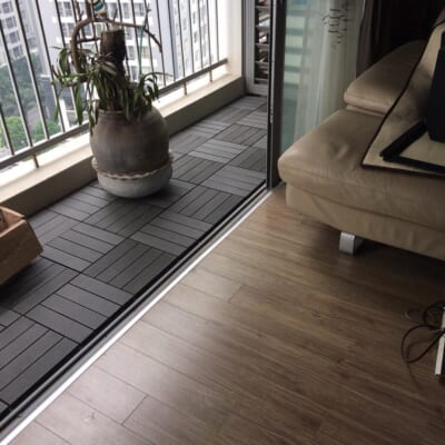 Sàn Nhựa Ngoài Trời Composite Cao Cấp NT-0097