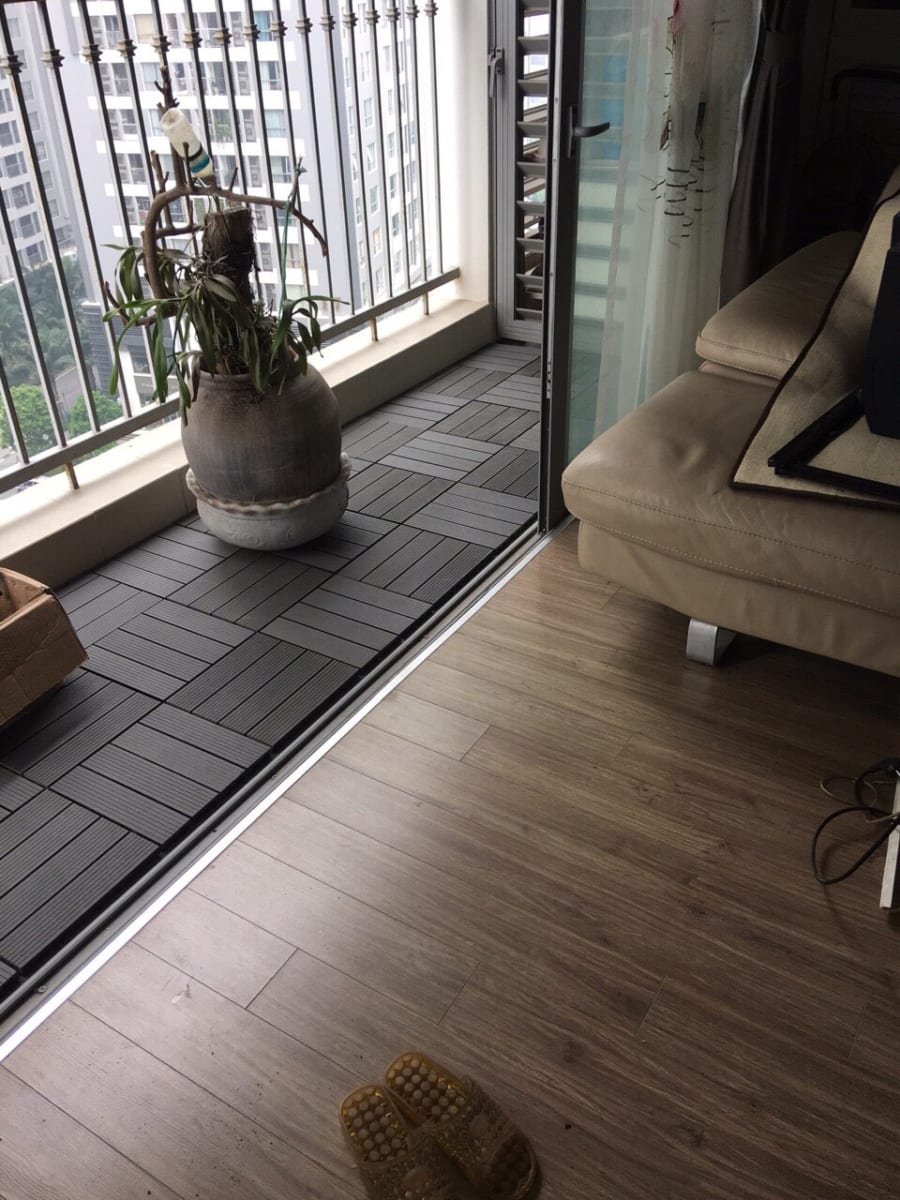 Sàn Nhựa Ngoài Trời Composite Cao Cấp NT-0097