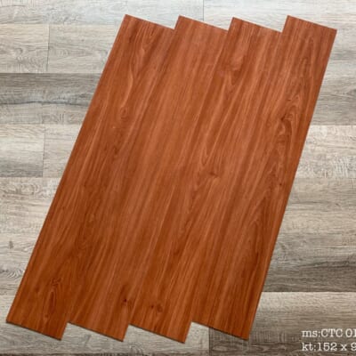 Sàn Nhựa Giả Gỗ Vinyl Tích Hợp Sẵn Keo Cao Cấp NT-0143