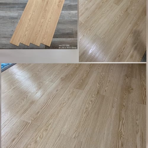 Sàn Nhựa Giả Gỗ Vinyl Tích Hợp Sẵn Keo Cao Cấp NT-0143