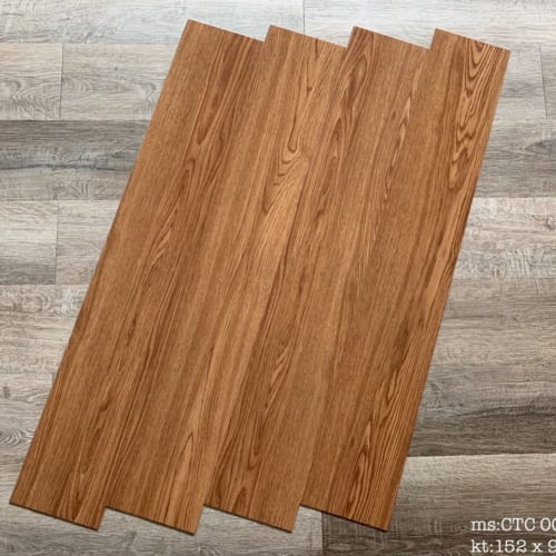 Sàn Nhựa Giả Gỗ Vinyl Tích Hợp Sẵn Keo Cao Cấp NT-0143