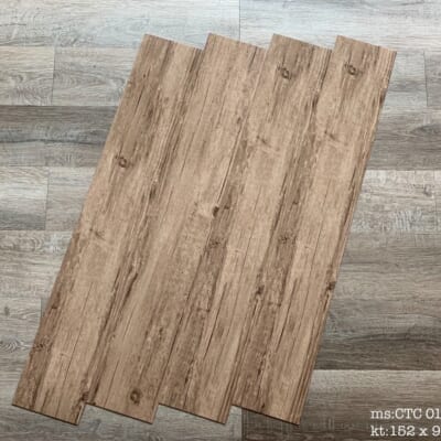 Sàn Nhựa Giả Gỗ Vinyl Tích Hợp Sẵn Keo Cao Cấp NT-0143