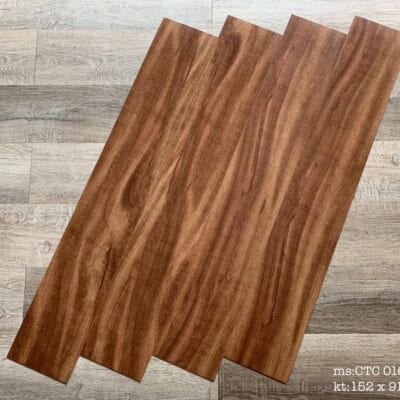 Sàn Nhựa Giả Gỗ Vinyl Tích Hợp Sẵn Keo Cao Cấp NT-0143